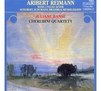 Audio Cd Aribert Reimann - Song Cycles After Schubert, Schumann, Brahms & Mendel
