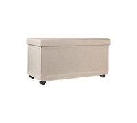 Song Han Pouf contenitore con ruote (beige, 30)