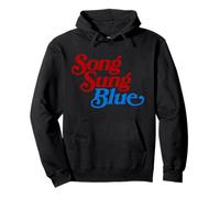 Song Sung Blue Logo Felpa con Cappuccio