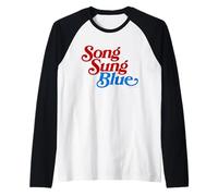 Song Sung Blue Logo Maglia con Maniche Raglan