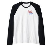 Song Sung Blue Pocket Hit Logo Maglia con Maniche Raglan
