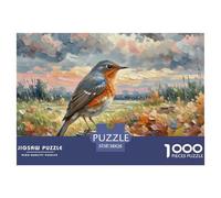 Song Thrush 1000 Pezzi Puzzle Bird Per Famiglie Dettagli Nitidi Collection Intrattenimento Creativo Relax 38x26cm/1000pcs