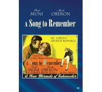 Song To Remember, A (DVD) Claire Dubrey Cornel Wilde Merle Oberon Nina Foch