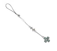 SONGCHANGJEWELRY Sawako - Ornamenti da appendere per la casa con quattro foglie per telefono e cinturino a forma di fiore, ornamento da appendere all'auto, gioielli anime per cosplay Sawako, ornamenti