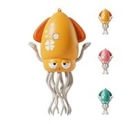 SONGDIQI Creative Octopus Children's Toy, Magical Electric Dancing Octopus Toy with LED Music & Auto-Avoid, USB Rechargeable(#B)