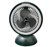 Songelt 1200 mAh 4 Velocità Ventilatore Da Campeggio Con LED Ricaricabile USB Ventilatore Da Tavolo Per Esterno Home Office Escursionismo Raffreddatore D'aria Usb Scrivania Piccolo Desktop