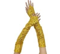 Songelt 2 guanti sportivi all'aria aperta guanti da ciclismo guanti antivento caldi con paillettes per polso e avambraccio che proteggono comodi traspiranti