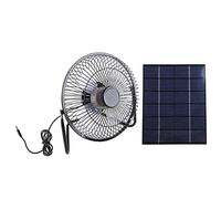 Songelt 5.2W Ventilatore di scarico solare Estrattore Aria 8Inch Ventilatore Pannello Solare Alimentato Ventilatore Per Cane Pollo Casa Clip