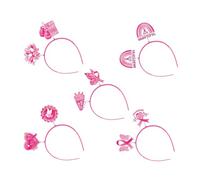 Songelt 5 cerchietti per capelli unici per bambini e adulti, comodi accessori per capelli per compleanno e costume cosplay party carino ornamenti per capelli