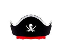 Songelt Accessori per costume da pirata per feste di Halloween, fascia EyePatch Pirata Copricapo Occhiali Novità Copricapo Accessorio Cosplay