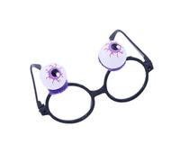 Songelt Accessori per costumi di Halloween Occhiali divertenti Eyeball Occhiali Fornitura per feste Occhiali Cosplay Eyeframes Holiday Celebrare Decorazione Occhiali da vista per feste