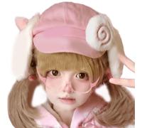 Songelt Alla moda Bei Conigli Berretti Elegante Copricapo Accessorio Per Le Donne Degli Uomini Cabbie Cappello Per Halloween Cosplay Cappello Vintage Donne Uomini
