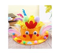 Songelt Bambini Pasqua Tessuto Non Tessuto Cappello Kit Uovo Kit Fatto A Mano Per Il Bambino Vacanza Cartoon Cap Forniture Per Il Partito Cappelli di Pasqua