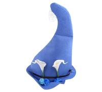 Songelt Bellissimo cappello da strega angolato colorato con fiori artificiali, cappello da strega per Halloween, feste per adulti, copricapo fresco, cosplay, atelier, figura, fascia per donne