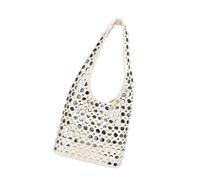 Songelt Borchie alla moda borchiate borsa a tracolla per le donne di moda leggero e pratico PU ascella borse casual borsa alla moda pratica borsa alla moda, bianco, One Size