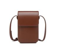Songelt Borsa a tracolla alla moda per donna uomo borsa a tracolla verticale telefono quotidiano semplice messaggeri piccola borsa in pelle PU Crossbody per donna uomo cellulare borsa a tracolla per