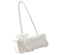 Songelt Borsa a tracolla con fiocchi dolci per le donne Hoboes alla moda borsa in pelle PU borsa ascellare pochette borsa con cerniera borsa ascellare alla moda, bianco, One Size