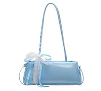 Songelt Borsa a tracolla con fiocchi dolci per le donne Hoboes alla moda borsa in pelle PU borsa ascellare pochette borsa con cerniera borsa ascellare alla moda, Blu, One Size