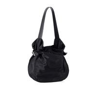 Songelt Borsa a tracolla in nylon elegante e pratica borsa a secchiello casual spaziosa borse sotto le ascelle per pendolarismo shopping e viaggi borsa a tracolla di grande capacità, Nero , One Size