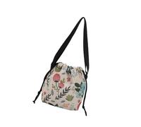 Songelt Borsa a tracolla oversize stampata retrò borsa di tela casual alla moda borsa interna spaziosa multiuso uso quotidiano borsa di tela alla moda per le donne, B, One Size