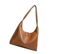 Songelt Borsa a tracolla per le donne in pelle PU imbracature Hoboes borsa retrò pochette con chiusura a cerniera per feste serali borsa Hoboes quotidiana, Marrone, One Size
