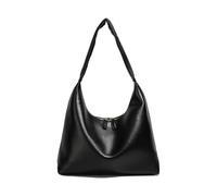 Songelt Borsa a tracolla per le donne in pelle PU imbracature Hoboes borsa retrò pochette con chiusura a cerniera per feste serali borsa Hoboes quotidiana, Nero , One Size