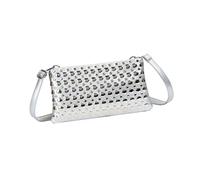 Songelt Borsa a tracolla singola da donna alla moda con borchie a pois e cinturino regolabile in pelle PU borsa sotto le ascelle per uso quotidiano borsa alla moda, bianco, One Size