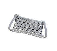 Songelt Borsa a tracolla singola da donna alla moda con borchie a pois e cinturino regolabile in pelle PU borsa sotto le ascelle per uso quotidiano borsa alla moda, grigio, One Size