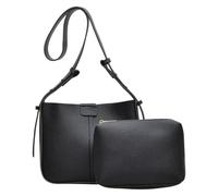 Songelt Borsa da donna Borsa a tracolla di grande capacità Secchio semplice Elegante Spalla PU Messaggeri in pelle PU per tutti i giorni Donna Crossbody Grande Capacità Spalla in pelle PU Messenger