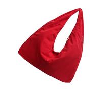 Songelt Borsa della spesa delle donne pratiche Borsa Casual Borsa Top Handle Borsa Grande Capacità Shopper Borse Per Organizzato di Stoccaggio Pratica Borsa In Poliestere, Rosso, One Size