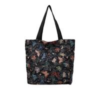 Songelt Borsa in tela estetica Toted Bag Riutilizzabile Spalla Toted Bag Per Le Donne Casual Vacanza Shopping Lavoro Palestra Disegni Panno Regalo Riutilizzabile Panno della spesa, Nero , One Size