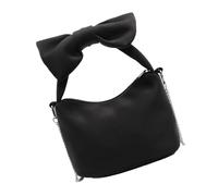 Songelt Borse da donna Bowknot Pochette Borse Borsa Elegante Casual Trendy Borsa a Tracolla Borsa a Tracolla Con Spalline Rimovibili Alla Moda, Nero , One Size