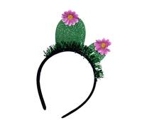 Songelt Cactus Tinsel Flapper Fasce Mardi Gras Prom Dancer Copricapo Per Feste Carnevali Celebrazioni Copricapo Styling Dei Capelli Copricapo Donna