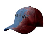 Songelt Cappellini da baseball insanguinati a tema horror per feste cosplay divertente unisex spaventoso cappello da baseball per Halloween vestito da gioco di ruolo cappello costume di Halloween