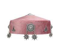 Songelt Cappello da pescatore kazako fatto a mano Ricamo Vintage Regolabile 54-56 cm 8 Colori per le Donne Moda Etnica Abbigliamento quotidiano Caps, E, 56