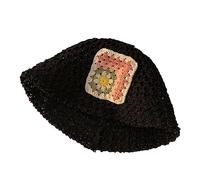 Songelt Cappello decorativo decorativo in paglia intrecciata a mano, multifunzione, ornamento decorativo per la casa, festival, festa, sfondo decorativo, motivo intrecciato