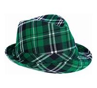 Songelt Cappello Fedora verde Patrick's Day Fisherman Hat Bucket All-match Per Ragazzo Ragazza Gioventù Uomini Donne Coppie Bacino Secchio Inverno