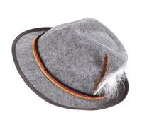 Songelt Cappello Homburg Cappello da Tema Birra Tema Piume Widget Bella Gentlemen Copricapo Per Gentiluomini Fedora Cappelli Per Gli Uomini