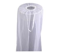 Songelt Cappello tradizionale cinese antico costume garza cappello spadaccini veli per donne uomini Halloween fasce regolabili Douli