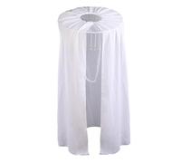Songelt Cappello tradizionale cinese antico costume garza cappello spadaccini veli per donne uomini Halloween fasce regolabili Douli