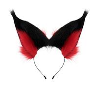 Songelt Cerchietti con orecchie di lupo, per Halloween, anime, incontri a tema, appassionati di film, fasce per capelli con orecchie di animali, per adolescenti, adulti, Halloween, per donne, adulti