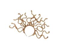 Songelt Cerchietti per capelli per Halloween Photo Booth Puntelli Metallico Serpente Fasce per feste Corone per Musica Festival Prom Accessorio per capelli