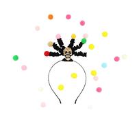 Songelt Cerchietto per capelli con palline colorate per feste e feste di Halloween, accessori per capelli per riunioni di famiglia