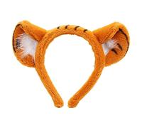 Songelt Cerchietto per capelli in peluche con orecchie di tigre, cerchietto per capelli per Halloween, Natale, costume a tema animale per cosplay