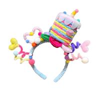Songelt Cerchio per capelli colorato per feste a tema copricapo per feste di compleanno per bambini fasce per capelli per donne accessori per la testa alla moda accessori per fotografia infantile