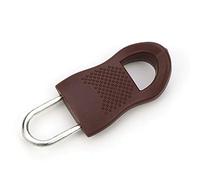 Songelt Cerniera di ricambio per cerniera, linguette per giacche, bagagli, zaini, borse, stivali, pantaloni, tende, maniglia con cordino, Marrone, One Size