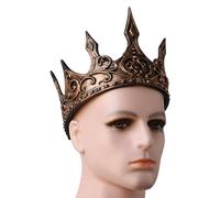 Songelt Corone medievali a mezzaluna con disegni a mezzaluna corone tiaras fascia per capelli per feste in maschera e rievocazioni storiche raduni cosplay re