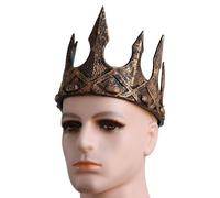 Songelt Corone medievali a mezzaluna con disegni a mezzaluna corone tiaras fascia per capelli per feste in maschera e rievocazioni storiche raduni cosplay re