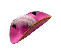 Songelt Cosplay Fedoras Pirate Caps Piumato Per Bambini Festa di Halloween Gioco di Fingere Bambini Caccia al Tesoro Gioco di ruolo Bambini Pirata Party Hat