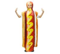 Songelt Costume unisex per adulti, divertente costume da pizza e hamburger, per cosplay, eventi, festival, celebrazioni, feste, costume per adulti